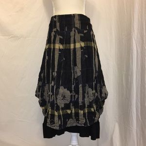 Moloko Peasant Layered Bubble Boho Skirt Size 8